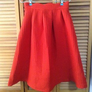 Red Gumuxi Skirt